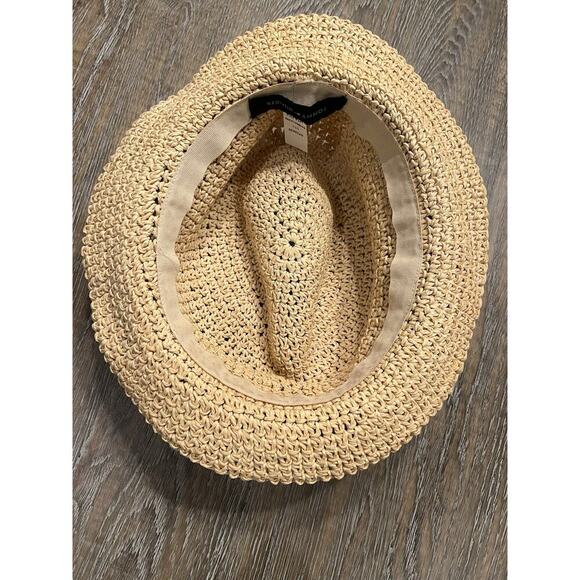 Vintage Tommy Hilfiger Straw Fedora Hat - Picture 8 of 8
